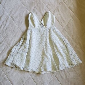 White lacey dress